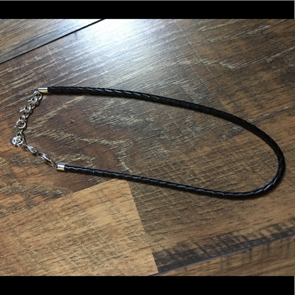 🌸Brighton🌸 Braided leather charm necklace